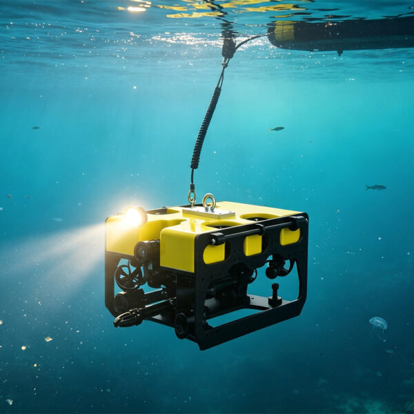 rov-300m-depth-hot-swappable-underwater-drone XRV3 8-Thruster Full-Attitude Underwater ROV